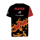 The Villages Heat | Mens Black Jersey Back