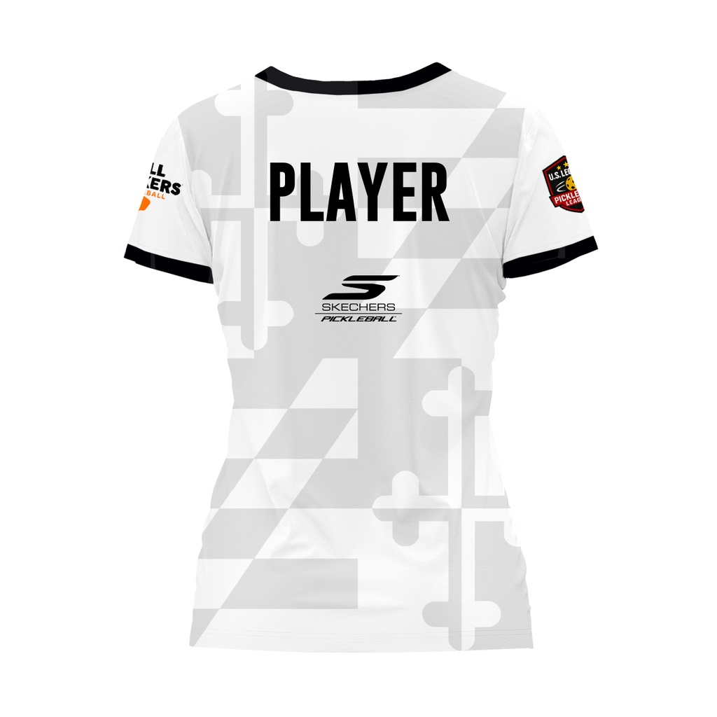 Maryland Mayhem | Ladies White Jersey Back