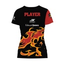The Villages Heat | Ladies Black Jersey Back