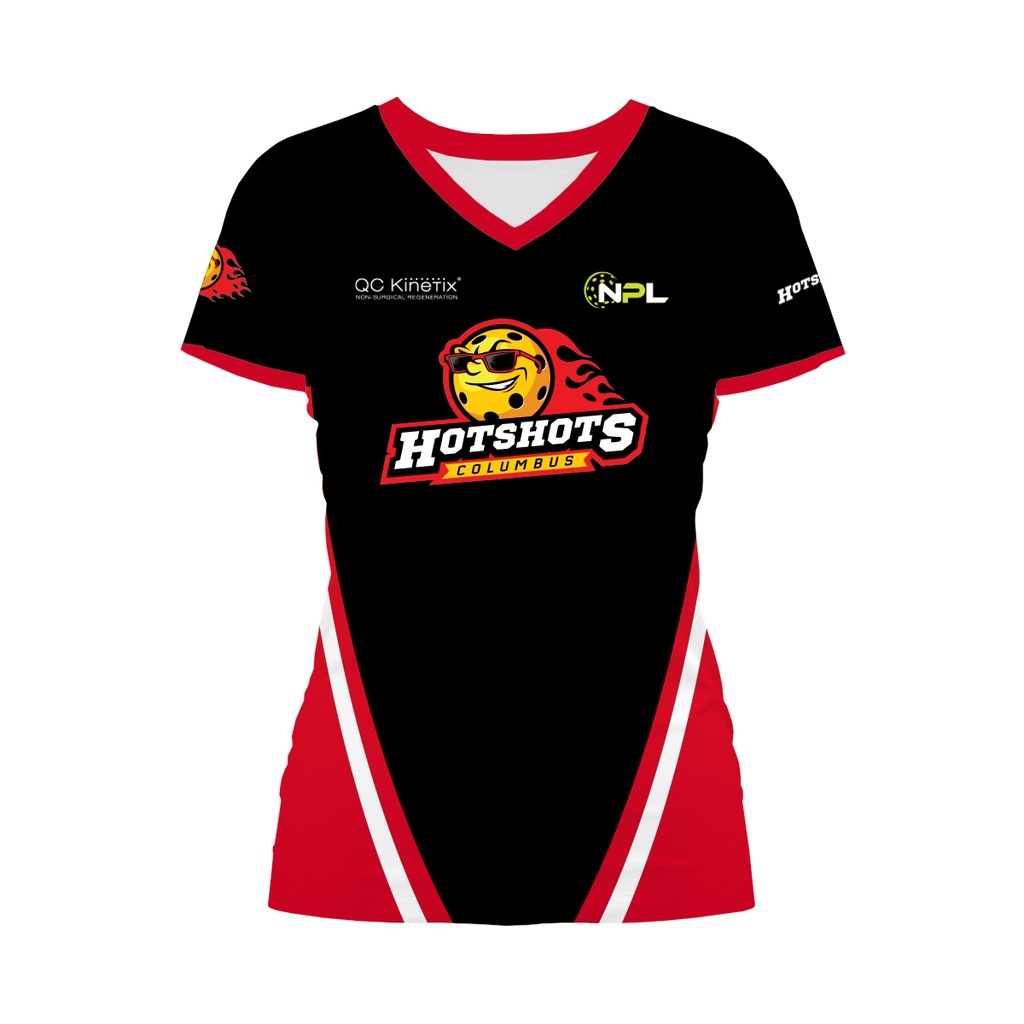 Columbus HOTSHOTS | Ladies SS V-Neck