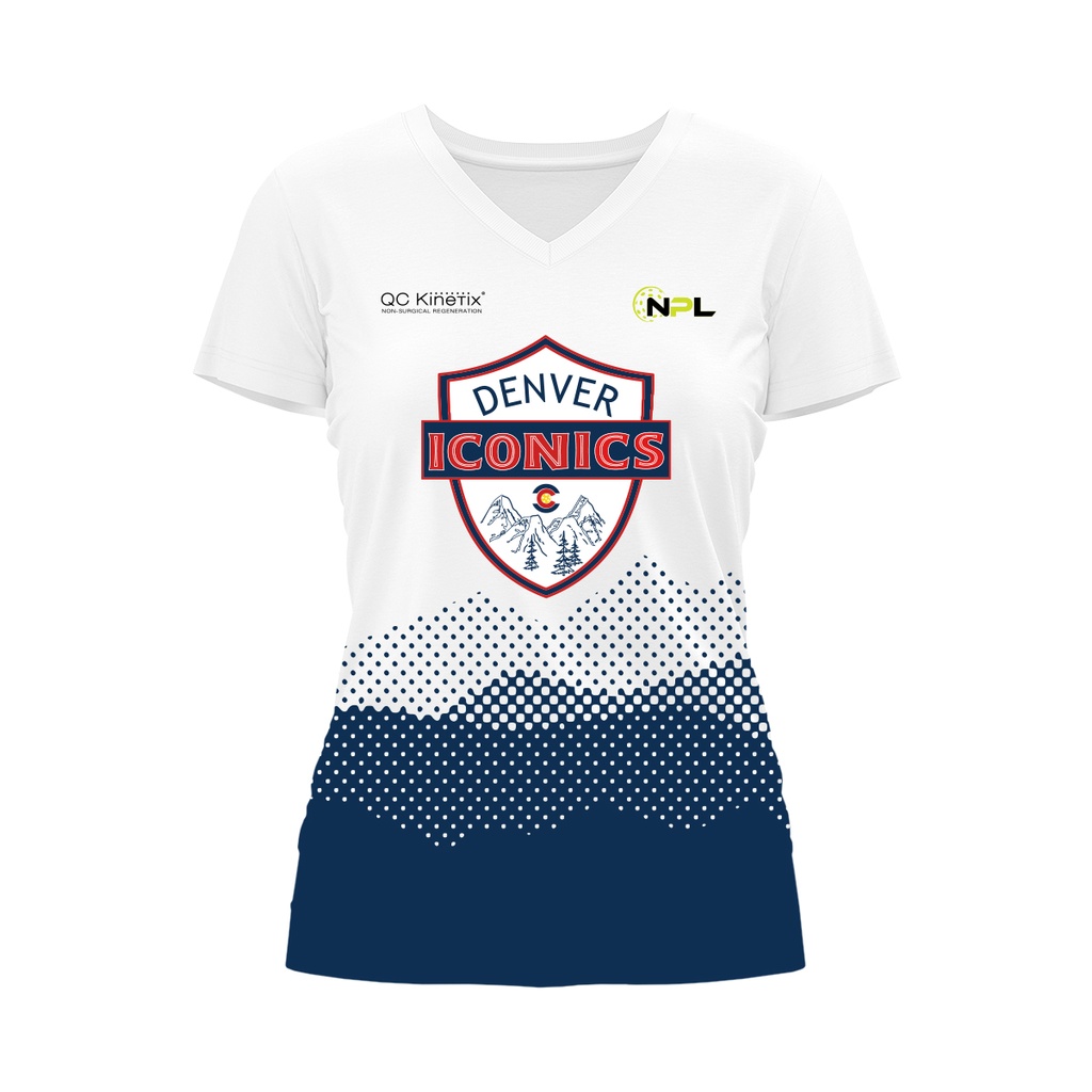 Denver ICONICS | Ladies SS V-Neck