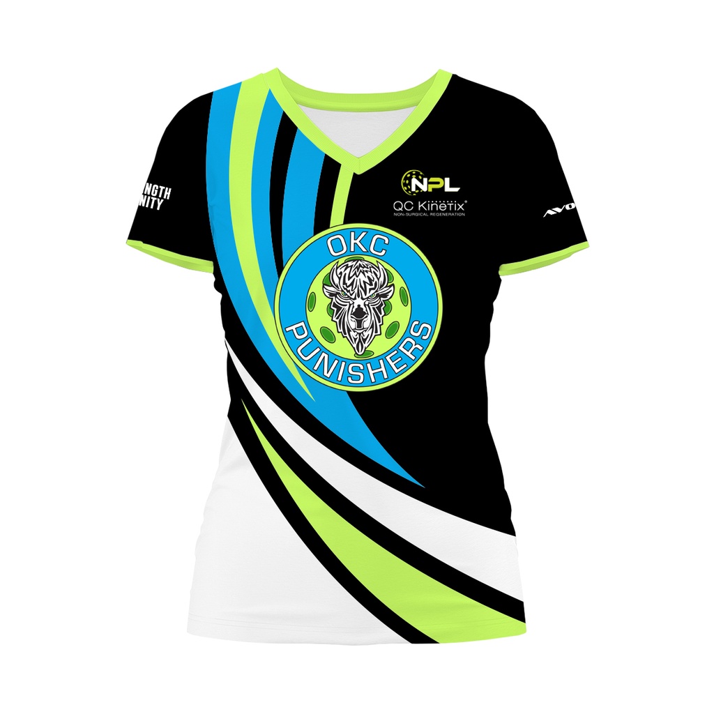 OKC PUNISHERS | Ladies SS V-Neck