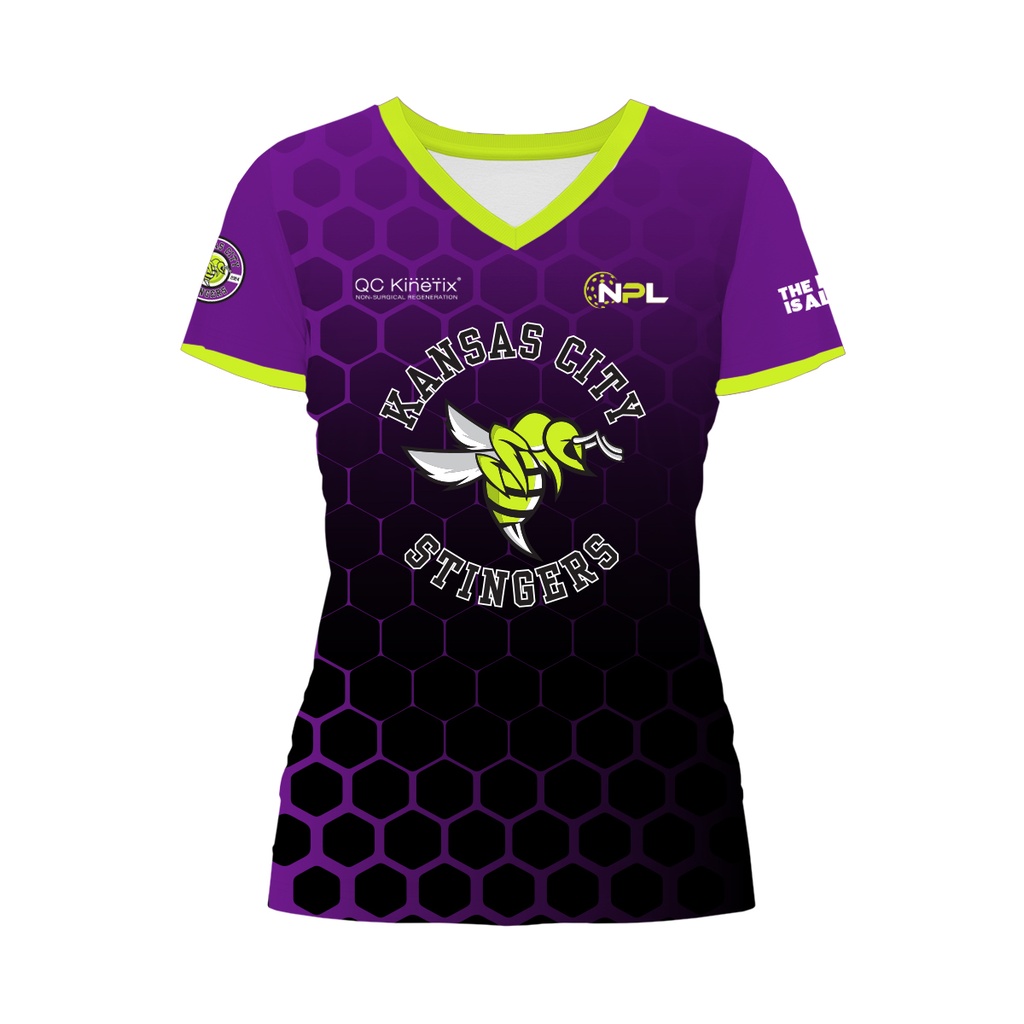 Kansas City STINGERS | Ladies SS V-Neck