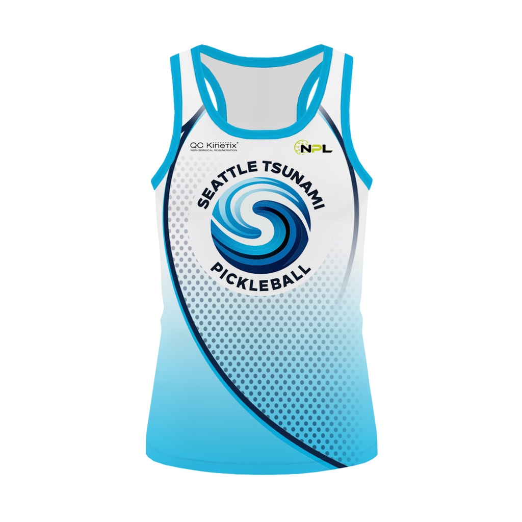Seattle TSUNAMI | Ladies Racerback White