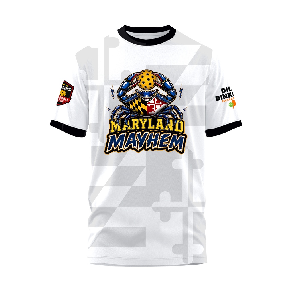 Maryland Mayhem | Mens White Jersey