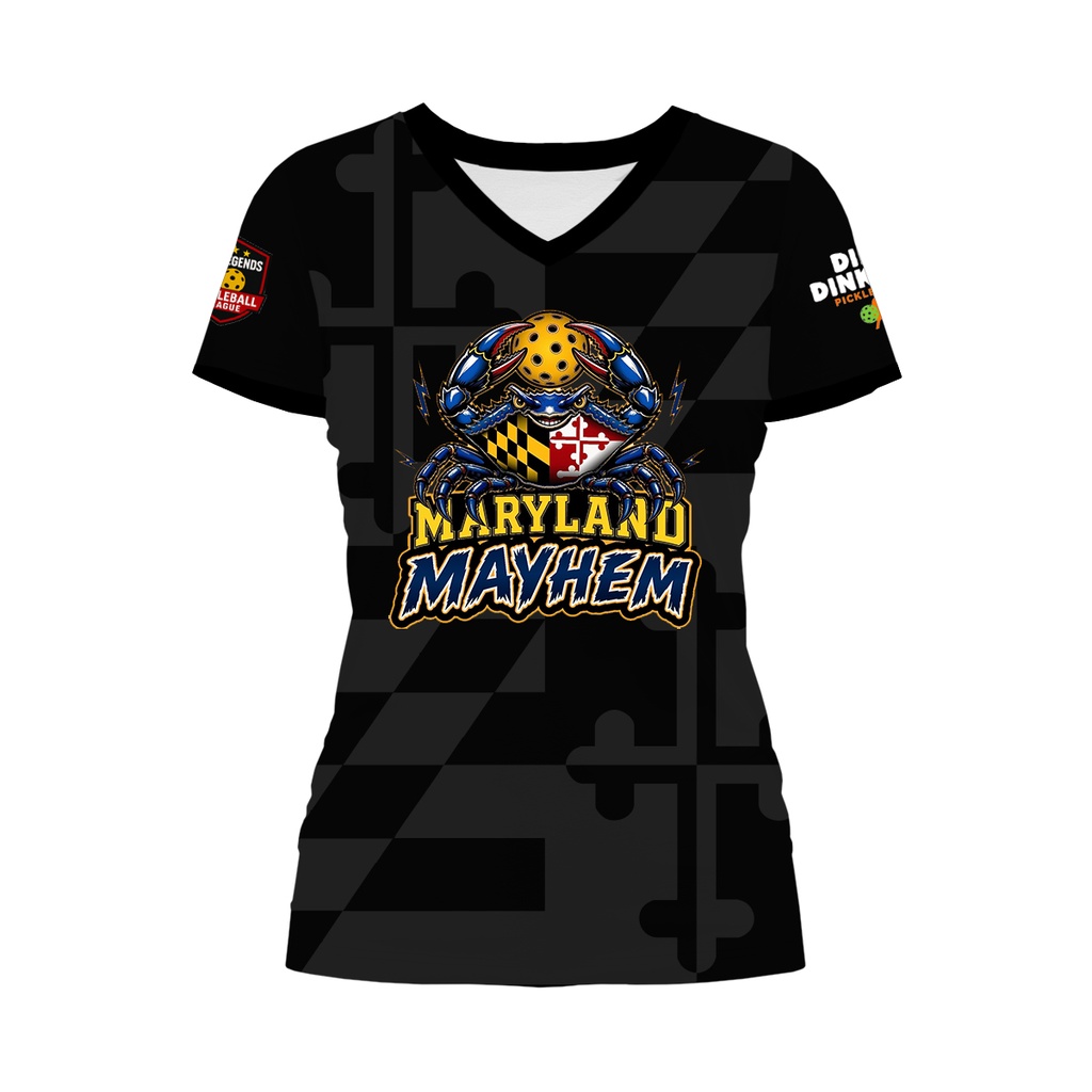 Maryland Mayhem | Ladies Black Jersey