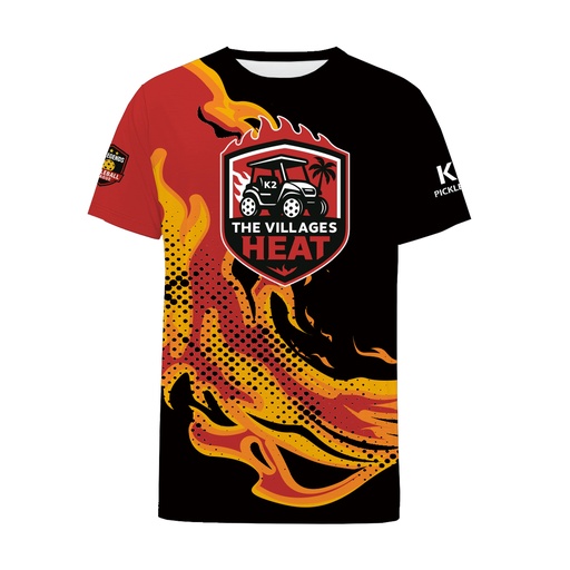 The Villages Heat | Mens Black Jersey