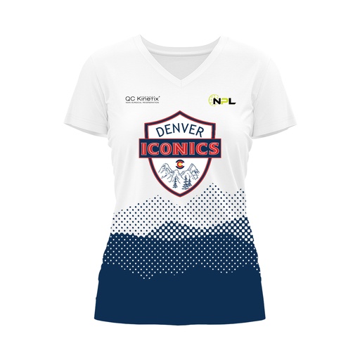 Denver ICONICS | Ladies SS V-Neck