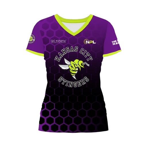Kansas City STINGERS | Ladies SS V-Neck