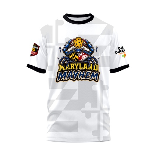 Maryland Mayhem | Mens White Jersey